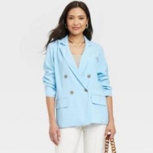 A New Day Relaxed Double Breasted Blazer